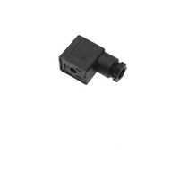 MENCOM SOLENOID VALVE CONNECTOR&lt;BR&gt;FORM B IND 2+G PG9 CG FW 250VAC (BK)